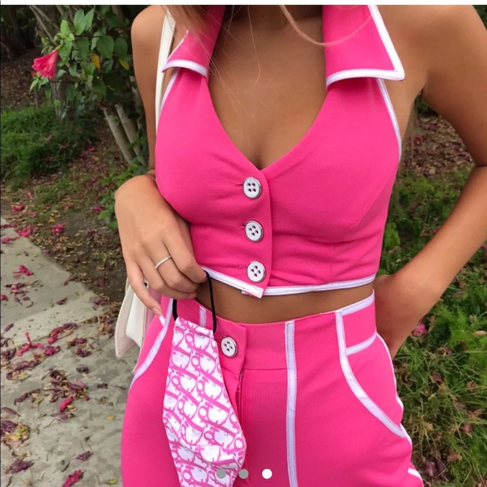 Pink Handmade 2-piece Set - Picture 3 of 3